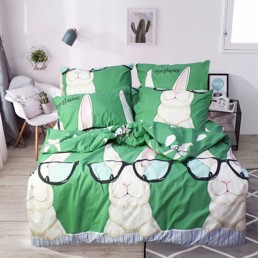зеленое постельное белье Еней-Плюс G0010