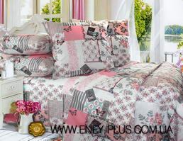 розовое постельное белье Еней-Плюс T0254