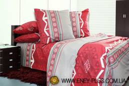 Красное постельное белье Еней-Плюс T0499